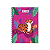 Caderno Kolor Animais Capa Dura Espiral 1 Matéria 80 Folhas Foroni - Imagem 4