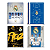 Caderno Universitário Real Madrid 80 Fls 1 Matéria - Imagem 1