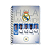Caderno Universitário Real Madrid 80 Fls 1 Matéria - Imagem 2