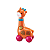 Brinquedo Infantil Musical Girafa Auby - Imagem 2