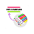 Kit 6 Marca Texto Neon Slim Masterprint - Imagem 3