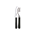 Kit de Faca de Serra + Garfo Leme Inox 2 Peças Tramontina - Imagem 3