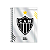 Caderno 10 Matérias Clube Atlético Mineiro Futebol Tilibra - Imagem 3