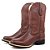 Bota Texana Country Masculino Couro Tan - Silverado Botas - Imagem 3