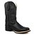 Bota Texana Country Masculino Couro Preto - Silverado Botas - Imagem 1
