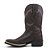 Bota Texana Masculina Cano Longo Couro Crazy Café - Boibrand's - Imagem 2