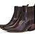 Botina Feminina Couro Mustang Cafe - Silverado Botas - Imagem 3