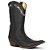 Bota Texana Country Masculino Couro Preto - Silverado Botas - Imagem 1