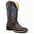 Bota Texana Country Feminino Couro Chocolate - Silverado Botas - Imagem 1