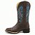 Bota Texana Country Feminino Couro Chocolate - Silverado Botas - Imagem 2
