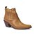 Botina Feminina Couro Latego Conhaque  - Silverado Botas - Imagem 1