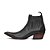 Botina Country Masculino Couro Preto - Silverado Botas - Imagem 2