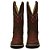 Bota Texana Feminina Cano Longo Nobuck Cafe - Boibrand's - Imagem 3