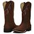 Bota Texana Feminina Cano Longo Nobuck Cafe - Boibrand's - Imagem 2