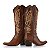 Bota Texana Feminina Couro Dallas Pinhao - Silverado Botas - Imagem 2