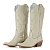 Bota Texana Feminina Couro Plume Offwhithe - Silverado Botas - Imagem 2