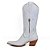 Bota Texana Feminina Couro Floater Branco - Silverado Botas - Imagem 2