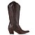 Bota Texana Feminina Couro Dallas Cafe - Silverado Botas - Imagem 1