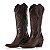 Bota Texana Feminina Couro Dallas Cafe - Silverado Botas - Imagem 3