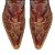 Botina Country Bico Fino Masculino Couro Pinhao Aguia - Silverado Botas - Imagem 3