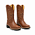 Bota Texana Country Feminino Couro Conhaque - Silverado Botas - Imagem 2