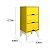 Mesa de Cabeceira 3 Gavetas Retrô Twister - Tcil - Imagem 3