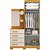 Guarda Roupa Solteiro 02 portas com Espelho Melissa 1.10m 100% MDF - ACP Móveis - Imagem 2