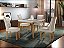 Mesa Londrina Tampo Grafite 120×80 com 4 Cadeiras Luxo Veludo- Rufato - Imagem 2
