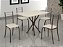 Conjunto Mesa Tubular Rio 1.00x0.60 com 04 Cadeiras - Teixeira - Imagem 1