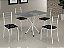 Conjunto Mesa Tubular Rio 1.00x0.60 com 04 Cadeiras - Teixeira - Imagem 2