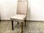 Mesa de jantra 1.80 Toquio Off white/imbuia com 06 cadeiras Lunara bege 07-AP - Imagem 7