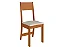 Conjunto Mesa Alice redonda com 04 cadeiras em tecido linho - Indekes - Imagem 4