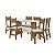 Mesa Milano 1.55/0.68 com 06 cadeiras (rf) - Imagem 2