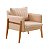 Poltrona Orion em Linho - House Decor - Imagem 2