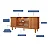 Buffet Janice com LED 1.65m  - Cimol - Imagem 4