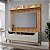 Rack Moema e Painel Speed Trend Ripado Tv até 70" 100% MDF- Permobili - Imagem 4