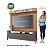 Rack Moema e Painel Speed Trend Ripado Tv até 70" 100% MDF- Permobili - Imagem 2