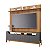 Rack Moema e Painel Speed Trend Ripado Tv até 70" 100% MDF- Permobili - Imagem 3
