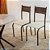 Mesa Atlanta Circular 75x75 com  04 cadeiras - Teixeira Tubulares - Imagem 4