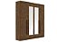 Roupeiro 4 portas Da Vinci  100% MDF com espelhos - D'Doro - Imagem 3