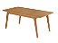 Mesa de Jantar Elegance 1.20×0.80 Com 4 Cadeiras Nicole – Cinamomo/Bege Linho- JCM Movelaria ld - Imagem 4