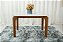Mesa de Jantar Londrina Tampo Cop Vidro Off White 1.20x0.80 c/4 cadeiras Lunara com Puxador- Rufato - Imagem 4