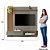 Painel Home Alvorada 1.33m  Tv até 55"- Linea Brasil - Imagem 2