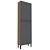 Paneleiro Duplo 100% MDF Napoli Prime 02 portas - Ronipa cb - Imagem 2