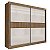 Roupeiro 2P. Cancun Ripado 2.20m 100% MDF - D Doro - Imagem 4