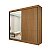 Roupeiro 2P. Titanium com espelho 100% MDF 2.20m - D Doro - Imagem 3