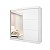 Roupeiro 2P. Titanium com espelho 100% MDF 2.20m - D Doro - Imagem 6