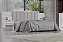 Cabeceira Queen Íris Larg. 2.60m com Detalhe Ripado 100% MDF Cinamomo/Off D'Doro - Imagem 5