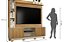 Home Theater Montenegro 1.90m Tv até 65" - Valdemóveis - Imagem 2