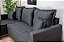 Sofá 3 Lug. Com Chaise Lado Direito Milão Larg. 2.30m Veludo  Molas Ensacadas - Evidence - Imagem 12